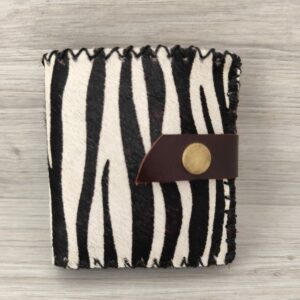 Cartera cebra grande