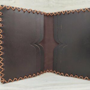Monedero externo marrón
