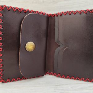 Monedero interno rojo